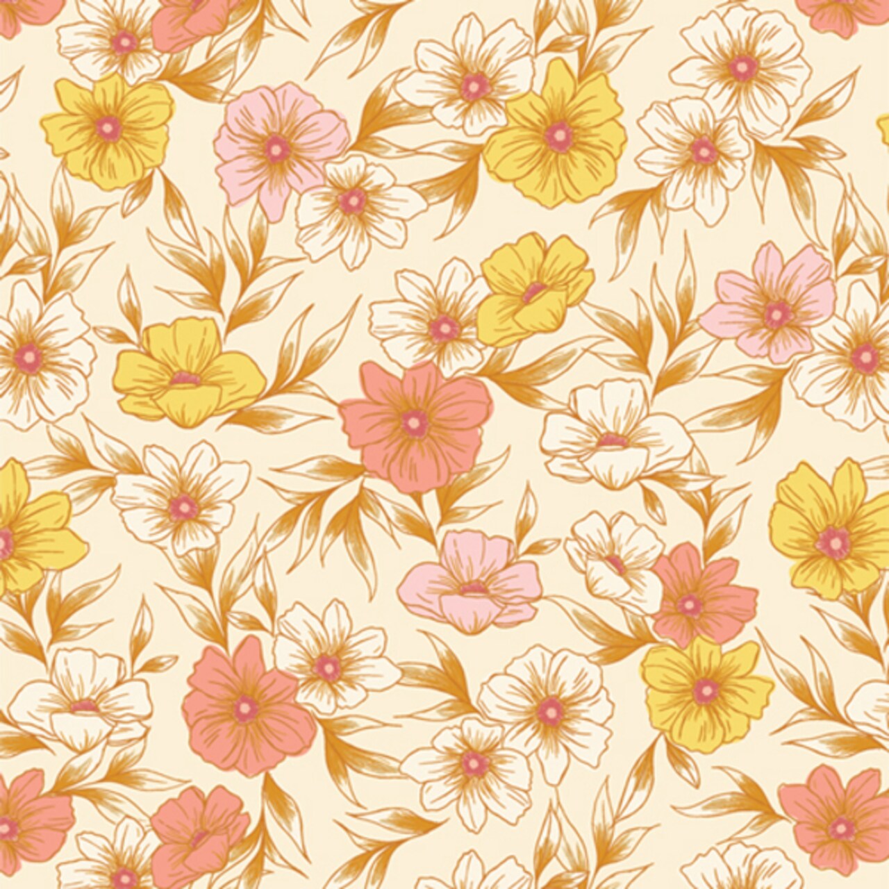 Tinted Blooms in Amber (blc11107) | Bloomcore | AGF Studio | Art Gallery